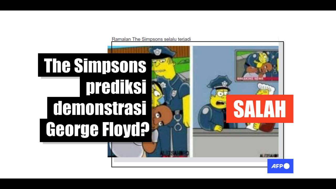 Gambar Gambar Ini Adalah Karya Seni Para Penggemar Dan Adegan Dari The Simpsons Yang Ditampilkan Dalam Konteks Yang Menyesatkan Periksa Fakta