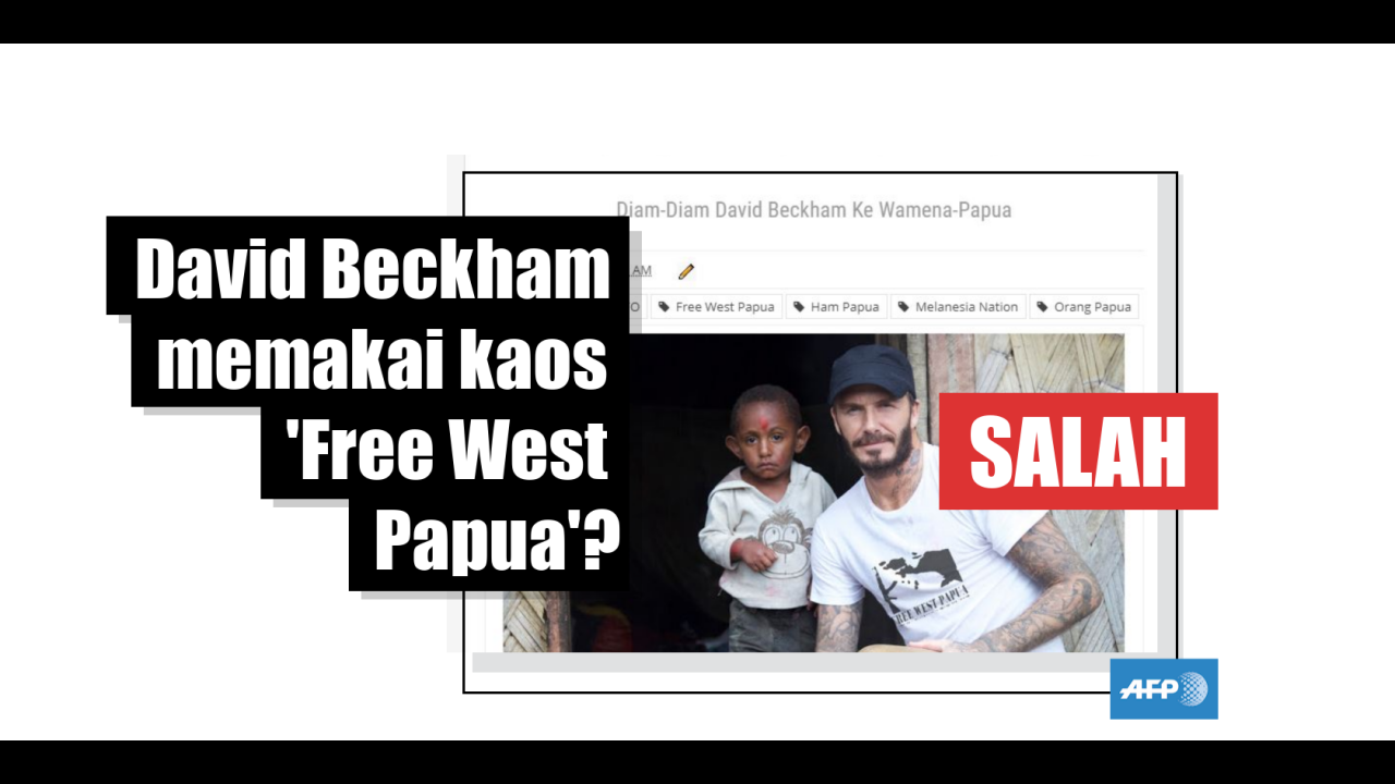 Foto ini telah disunting foto aslinya menunjukkan David Foto ini telah disunting foto aslinya menunjukkan David